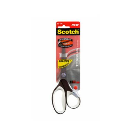 Tijera oficina scotch 20 cms titanio fundido antiadherente