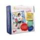 Set pintura para tela La Pajarita colores surtidos con pincel