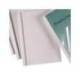 Carpeta termica GBC Pvc y cartulina color blanco 6 mm pack 100 unidades