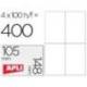 Etiquetas Adhesivas marca Apli 105 x 148 mm