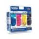 Cartucho Brother LC-1100VALBP Tricolor + Negro