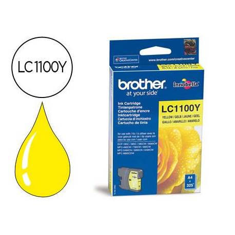 Cartucho Brother LC-1100Y Amarillo