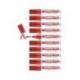 Rotulador Permanente Edding 550 Color Rojo Punta redonda