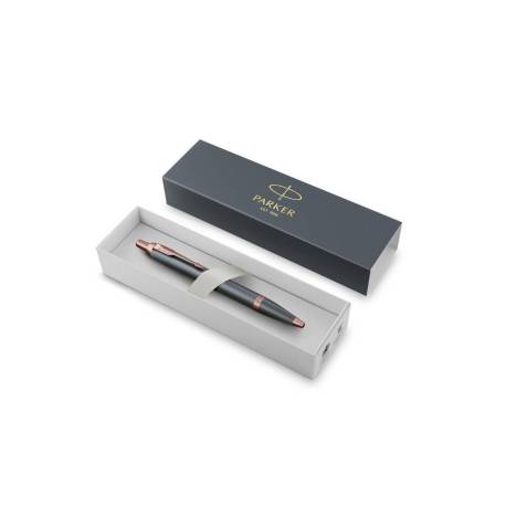 BOLIGRAFO PARKER IM RITUALS TURQUESA PIZARRA/COBRE