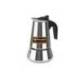 CAFETERA ITALIANA ORBEGOZO ACERO INOXIDABLE 4 TAZAS APTA PARA TODO TIPO DE COCINAS