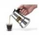 CAFETERA ITALIANA ORBEGOZO ACERO INOXIDABLE 4 TAZAS APTA PARA TODO TIPO DE COCINAS