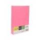 PAPEL COLOR LIDERPAPEL DIN A4 80 GR ROSA NEON PAQUETE DE 500 HOJAS