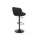 TABURETE ALTO ROCADA CON ASIENTO Y RESPALDO BAJO TAPIZADO TELA IGNIFUGA BASE METALICA CON REPOSAPIES COLOR