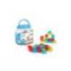 JUEGO DIDACTICO MINILAND BLOQUES COLORES TRANSLUCIDOS 55 PIEZAS