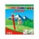 LAPICES DE COLORES ALPINO BORRABLE CAJA DE 24 UNIDADES COLORES SURTIDOS