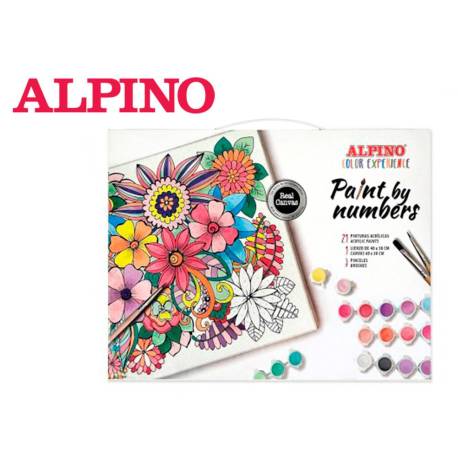 SET DE PINTURA ALPINO COLOR EXPERIENCE PINTA POR NUMEROS