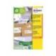 ETIQUETA ADHESIVA AVERY BLANCA PERMANENTE RECICLADA 100% PARA IMPRESORA LASER 63,5X38,1 MM CAJA DE 315