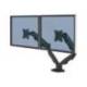 BRAZO PARA MONITOR FELLOWES SERIE EPPA AJUSTABLE ALTURA 2 PANTALLAS NORMATIVA VESA HASTA 10 KG NEGRO