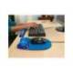 ALFOMBRILLA PARA RATON FELLOWES CON REPOSAMUÑECAS DE ESPUMA MEMORY FOAM AZUL 230X196X20 MM