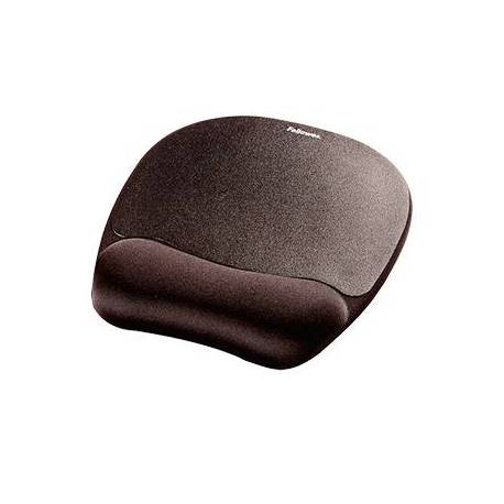 ALFOMBRILLA PARA RATON FELLOWES CON REPOSAMUÑECAS DE ESPUMA MEMORY FOAM NEGRO 230X196X20 MM