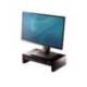 SOPORTE FELLOWES PARA MONITOR DESIGNER SUITES AJUSTABLE 3 ALTURAS CON BANDEJA NEGRO 406X111X244 MM HASTA 18 KG
