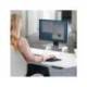 SOPORTE FELLOWES PARA MONITOR CLARITY AJUSTABLE 5 POSICIONES TRANSPARENTE 70X256X320 MM HASTA 15 KG