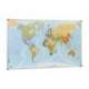 Mapa mural del mundo planisferio magnetico marca Faibo