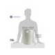 Papelera plastico Exacompta Ecoblack Gris de 15 litros