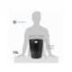 Papelera plastico Exacompta Ecoblack Negro de 15 litros