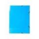 CARPETA EXACOMPTA IDERAMA GOMAS CARTON 600 GR TRES SOLAPAS DIN A3 COLORES SURTIDOS