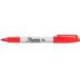 Rotulador Sharpie Permanente Color Rojo Punta fina Caja 12 unidades