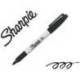 Rotulador Sharpie Permanente Color Negro Punta fina Caja 12 unidades