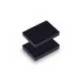Almohadilla de repuesto Trodat 4729 color negro blister de 2 unidades