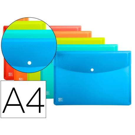 Carpeta sobre con broche marca Elba DIN A4 5 unidades Colores Surtidos