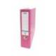 Archivador de palanca Elba Carton forrado PVC Folio Lomo de 80 mm color Rosa
