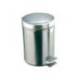 Papelera Acero Inoxidable Brillo con Pedal 20 L