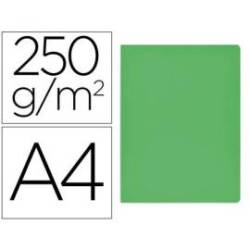 Subcarpeta Gio DIN A4 250 gr Cartulina color verde