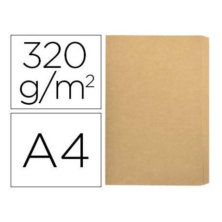 Subcarpeta Gio Folio de 320 gr Kraft Bicolor con solapa