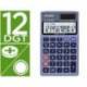 Calculadora Bolsillo Casio SL-320TER 12 digitos Azul