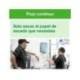 PAPEL SECAMANOS TORK EXTRA ANCHO 215 MM LARGO 160 MT 2 CAPAS PARA DISPENSADOR M2 ALIMENACION CENTRAL GRAN