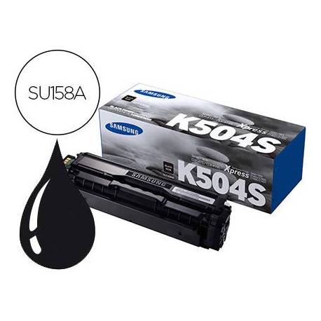 Toner Samsung CLT-K504S color Negro SU158A