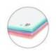 Bloc Oxford DIN A4+Ebook Cuadricula 5 mm 120 hojas COLORES SURTIDOS