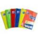 Cuaderno espiral oxford tapa extradura folio 80 hojas cuadro 4 mm con pizarra blancapack 4+1 colores surtidos