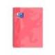 Bloc Oxford Folio School Classic Cuadricula 4 mm 80 hojas color Rosa