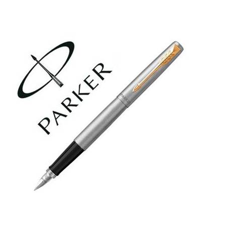 Pluma Parker Jotter acero con estuche de regalo