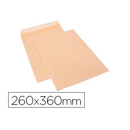 Sobre bolsa celulosa marca Sam Chamoix Salmon 260x360 mm 90 gr Caja 250 unidades