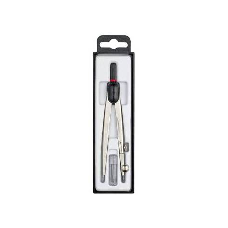 COMPAS ROTRING COMPACT UNIVERSAL AJUSTE RAPIDO RADIO 13 CM CIRCUNFERENCIA 32 CM