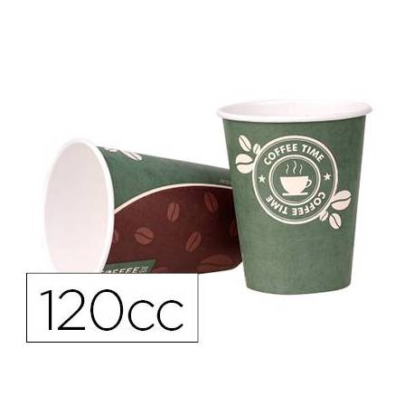 Vaso termico carton 120 cc Paquete de 50 unidades