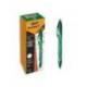 Boligrafo Bic Gelocity Quick Dry Retractil tinta gel Color Verde 0,7 mm