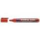 Rotulador Permanente Edding 330 Color Rojo Punta Biselada