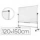 Pizarra Blanca Volteable doble cara 120x150cm Bi-Office