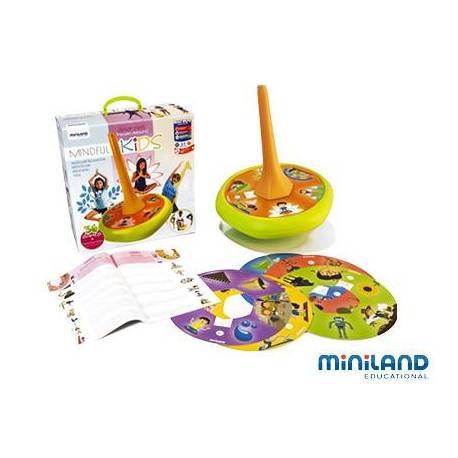 Juego didáctico a partir de 2 años Peonza gigante Miniland
