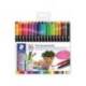 Rotulador Permanente Staedtler 3187 Doble Punta de Colores Surtidos Estuche de 36 unidades