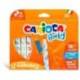 Rotulador Carioca Baby Punta Gruesa Lavables de Colores Surtidos Caja de 12 unidades
