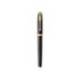 Pluma Parker PK IM GT Premium Plumin Fino Lacado Color Negro Adornos Dorados
